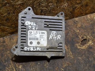 блок управления двигателем Opel Vectra C 2004, 2.2 л., Z 22 YH, бензин, МКПП, 55558714