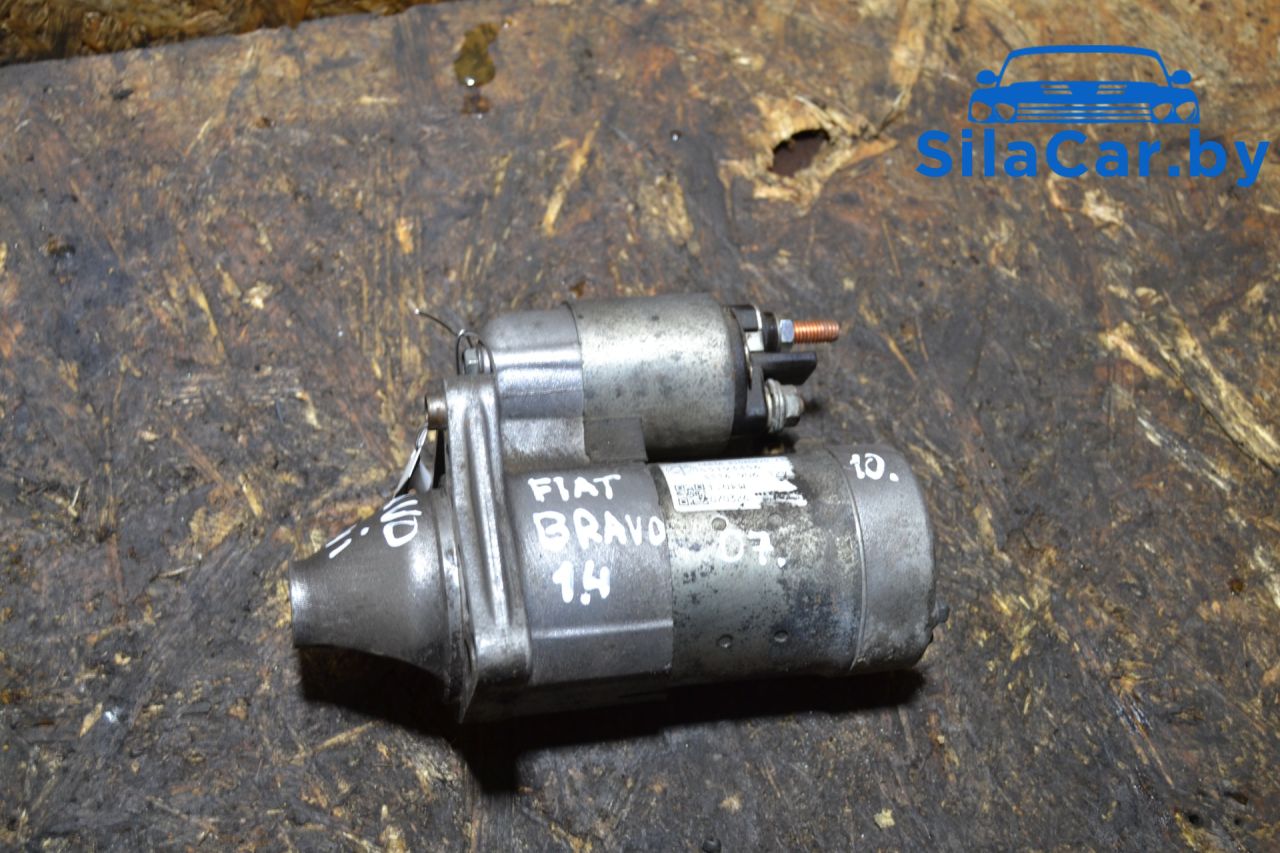 стартер Fiat Bravo 2 поколение 2008, 1.4 л., бензин, МКПП, 55193356 - фото №1