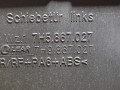 обшивка сдвижной двери Volkswagen Transporter T5 2003, 2.5 л., дизель, 7H5867027 - фото №2