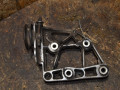 кронштейн компрессора кондиционера Nissan Almera Tino V10 (2000 - 2003), 2.2 л., DCi, дизель, МКПП, 11910BN300 - фото №2