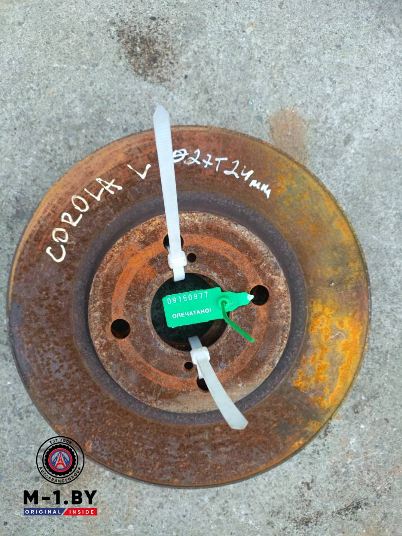 диски тормозные (комплект) Toyota Corolla Verso 1 поколение (2001 - 2004) - фото №1