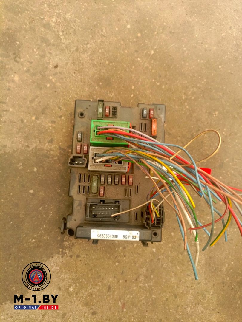 блок предохранителей Peugeot 307 1 поколение (2001 - 2005), 9650664080 - фото №1