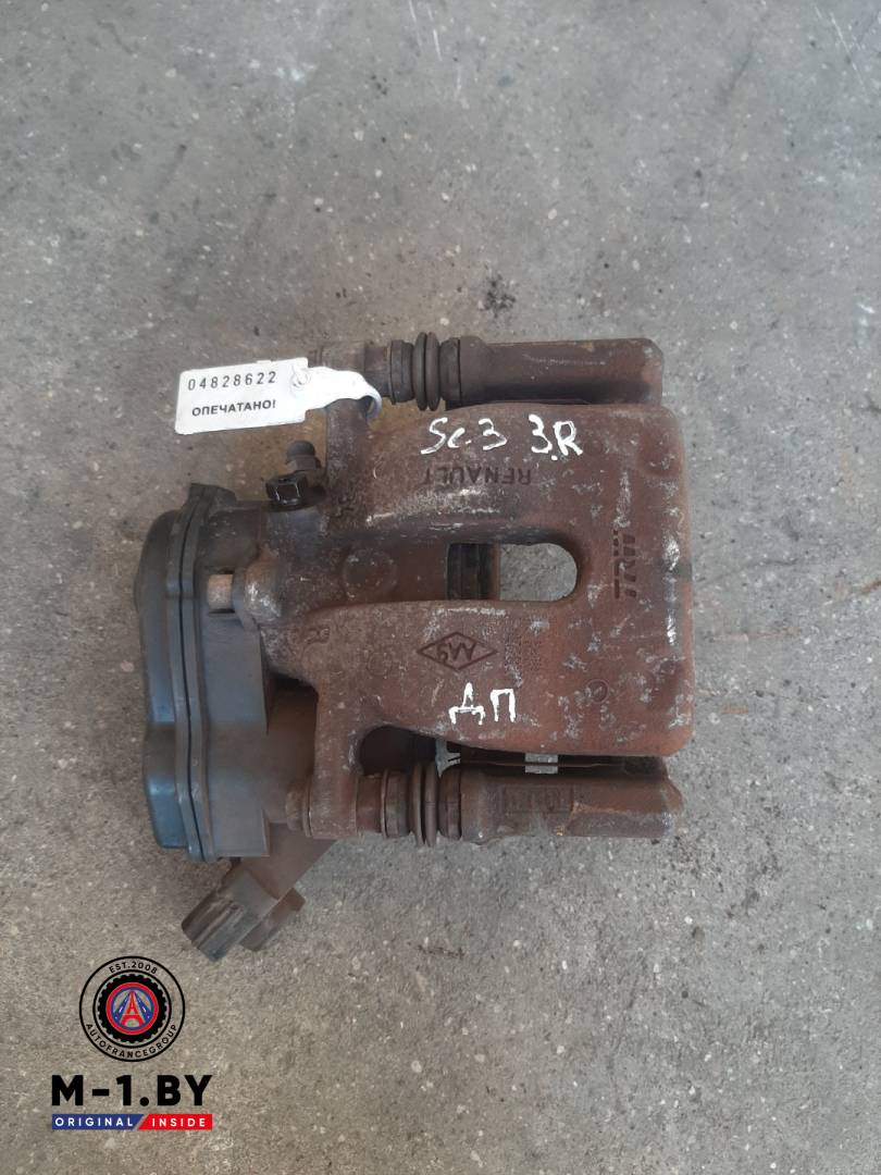 суппорт задний правый Renault Scenic 3 поколение (2009 - 2012) - фото №1