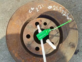 диски тормозные (комплект) Citroen C8 1 поколение (2002 - 2008), 2.2 л., бензин