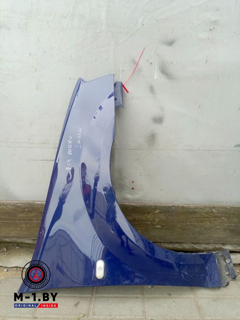 крыло переднее правое Renault Logan 1 поколение (2004 - 2009), универсал - фото №1