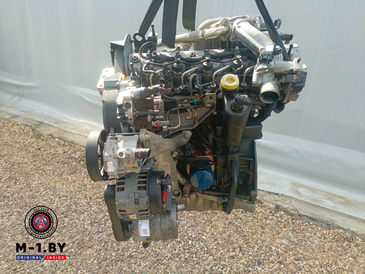 двигатель Renault Laguna 2 поколение (2001 - 2005), 1.9 л., дизель, F9Q758 - фото №1