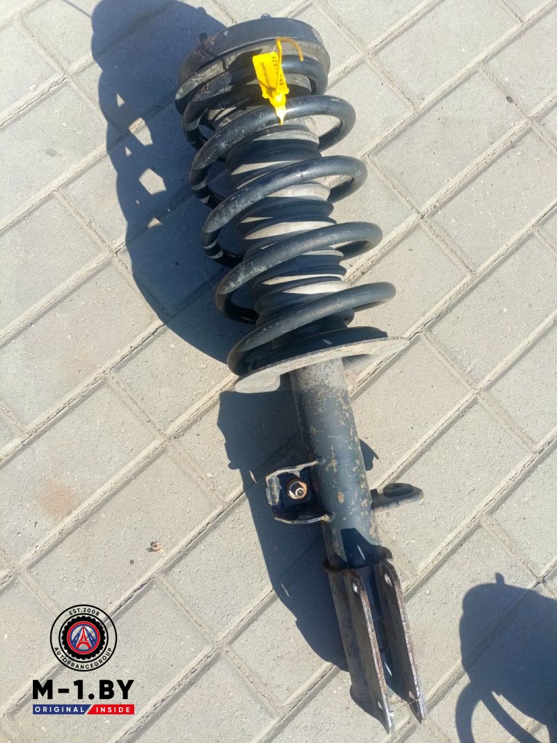 стойка передняя левая BMW X5 E53 (1999 - 2003), 3.0 л., бензин, 22194425, 31316754343 - фото №1