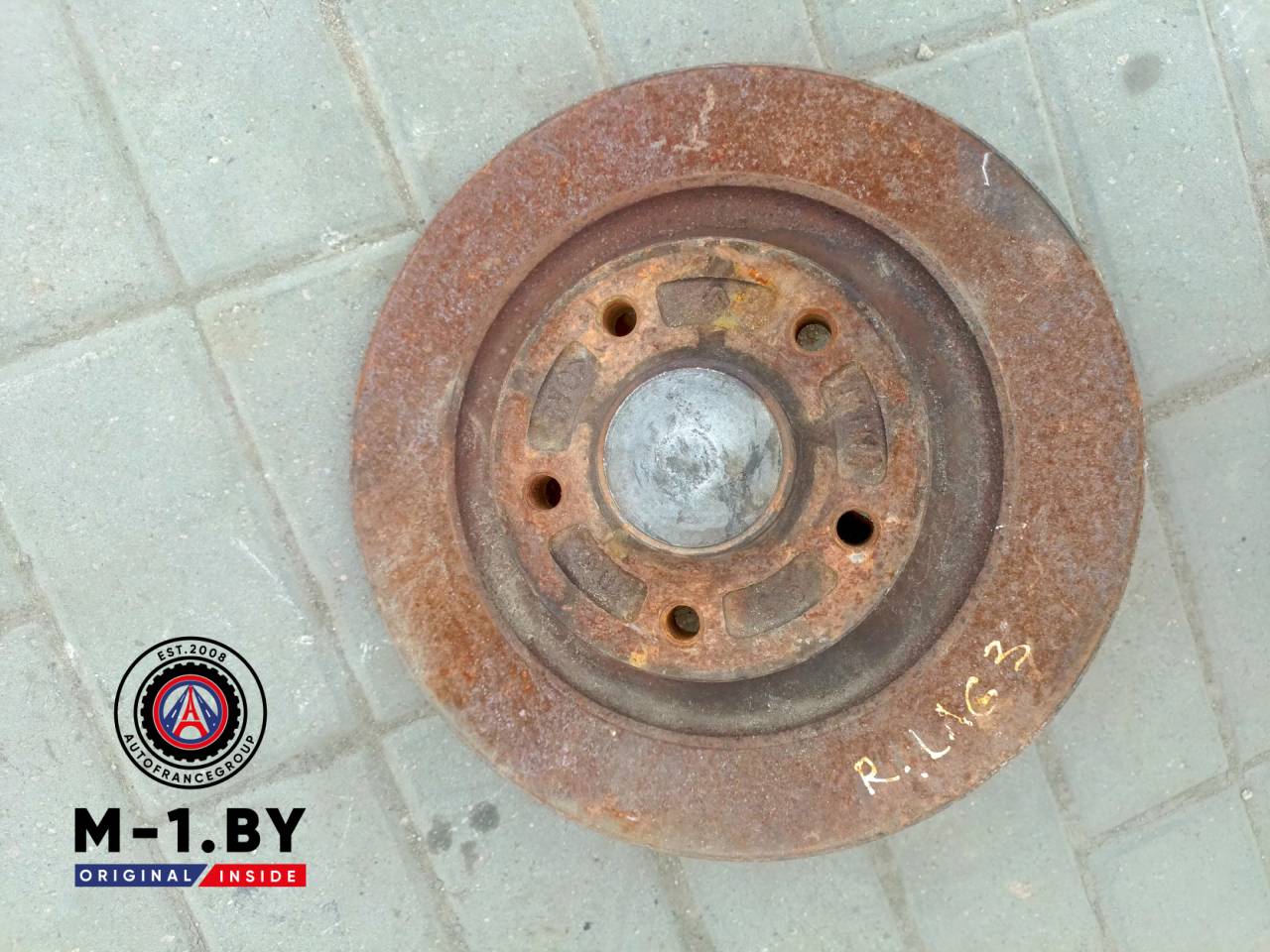 диск тормозной задний Renault Laguna 3 поколение (2007 - 2012) - фото №1