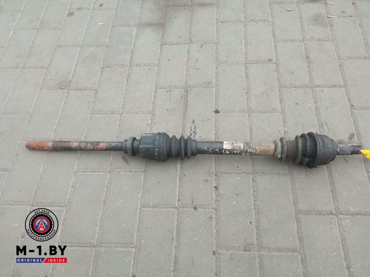 полуось передняя правая (приводной вал, ШРУС) Citroen C5 1 поколение 2004, 1.6 л. - фото №1