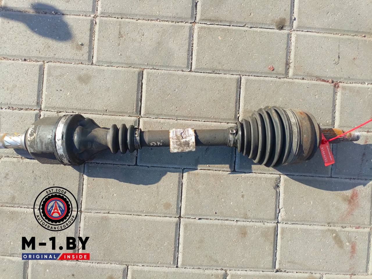 полуось передняя левая (приводной вал, ШРУС) Renault Espace 4 поколение (2002 - 2006), 2.0 л., дизель, МКПП, 8200500684 - фото №1