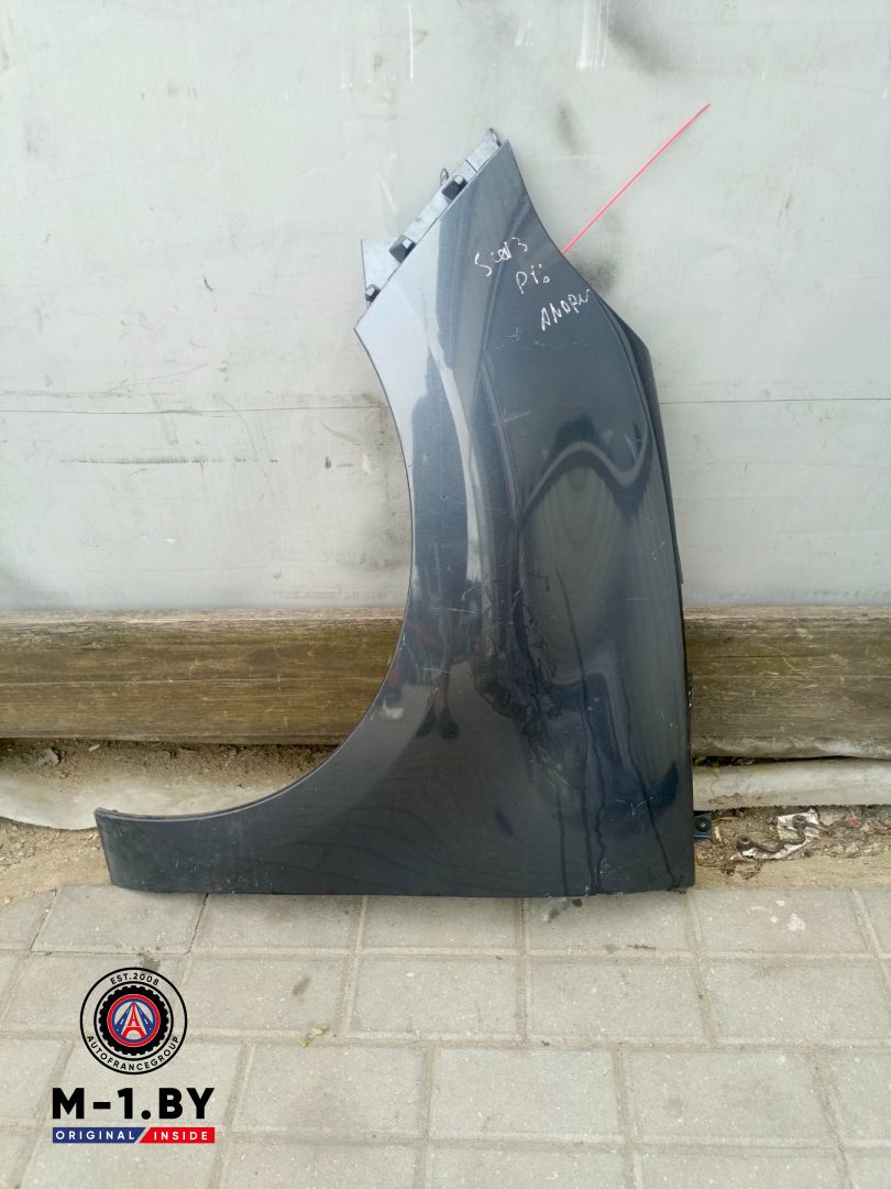крыло переднее левое Renault Scenic 3 поколение (2009 - 2012) - фото №1