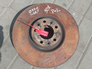 диски тормозные (комплект) Peugeot 508 1 поколение [рестайлинг] (2014 - 2018)