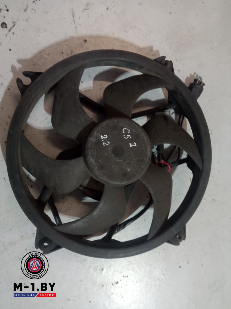 вентилятор радиатора Citroen C5 2 поколение (2008 - 2017), 2.2 л., дизель - фото №1