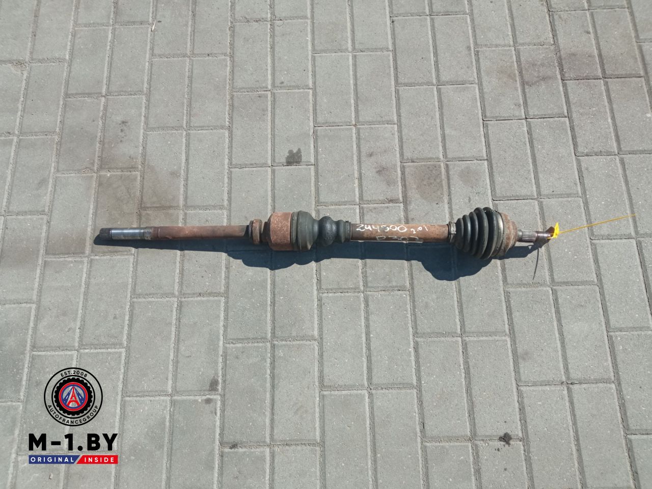 полуось передняя правая (приводной вал, ШРУС) Peugeot 307 1 поколение (2001 - 2005), 2.0 л., бензин - фото №1