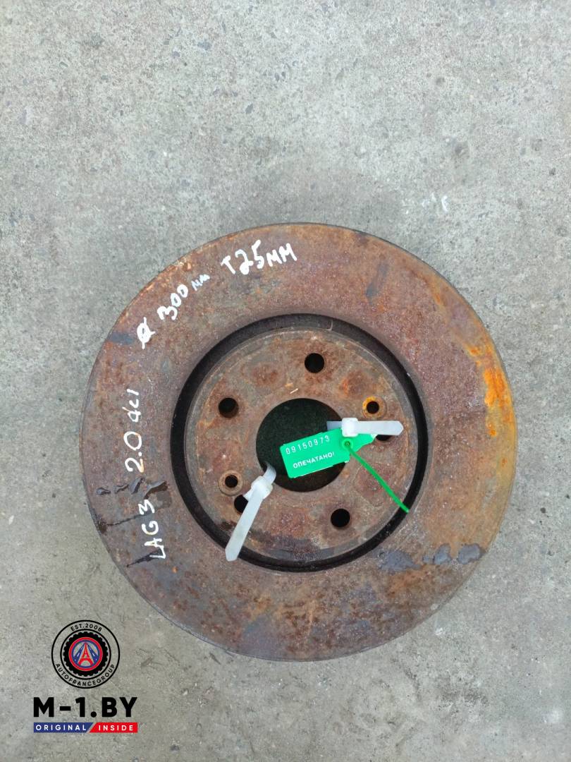 диски тормозные (комплект) Renault Laguna 3 поколение (2007 - 2012) - фото №1