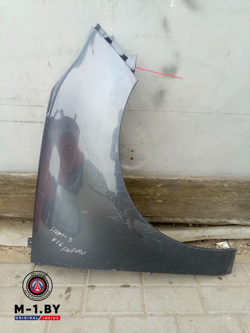 крыло переднее правое Renault Scenic 3 поколение (2009 - 2012) - фото №1