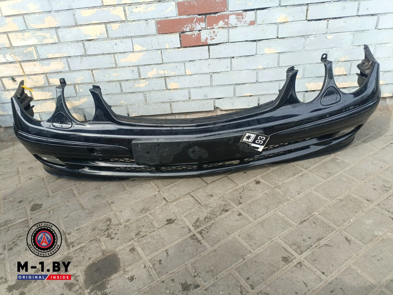 бампер передний Mercedes-Benz E-Класс W210/S210 (1995 - 1999) - фото №1