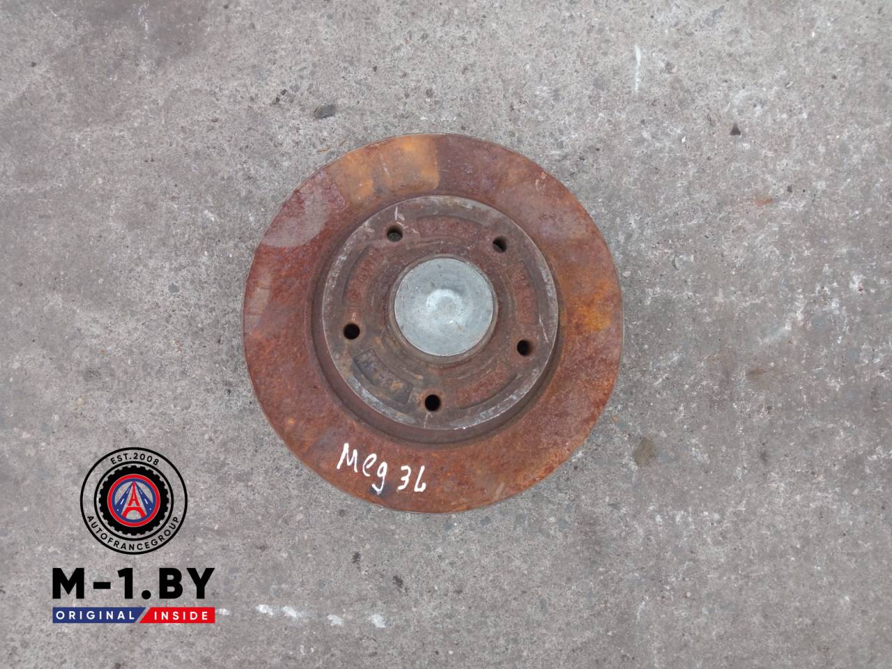 диск тормозной задний Renault Megane 3 поколение (2008 - 2014) - фото №1