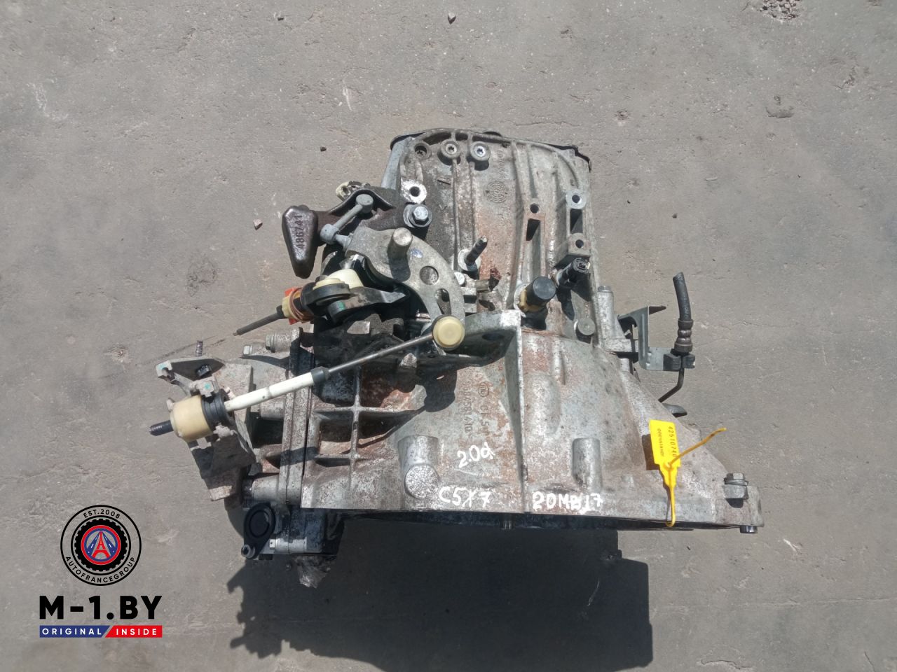 КПП механическая (МКПП) Citroen C5 2 поколение (2008 - 2017), 2.0 л., дизель, 20MB17 - фото №1