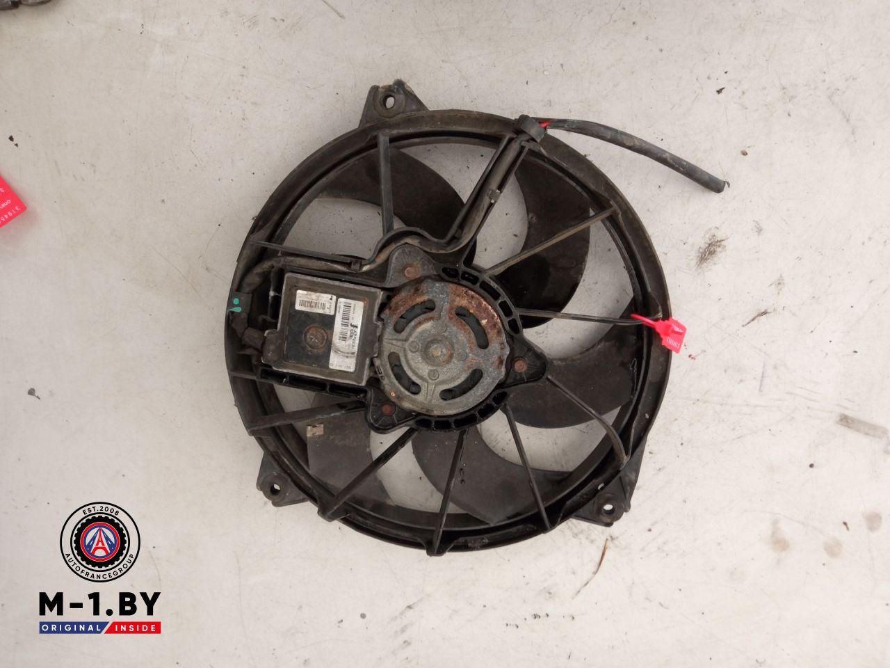 вентилятор радиатора Peugeot 607 1 поколение (2000 - 2004), 96356346780 - фото №1
