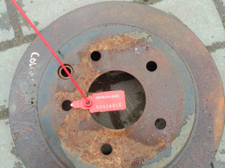 диск тормозной задний Renault Koleos 1 поколение (2008 - 2011)