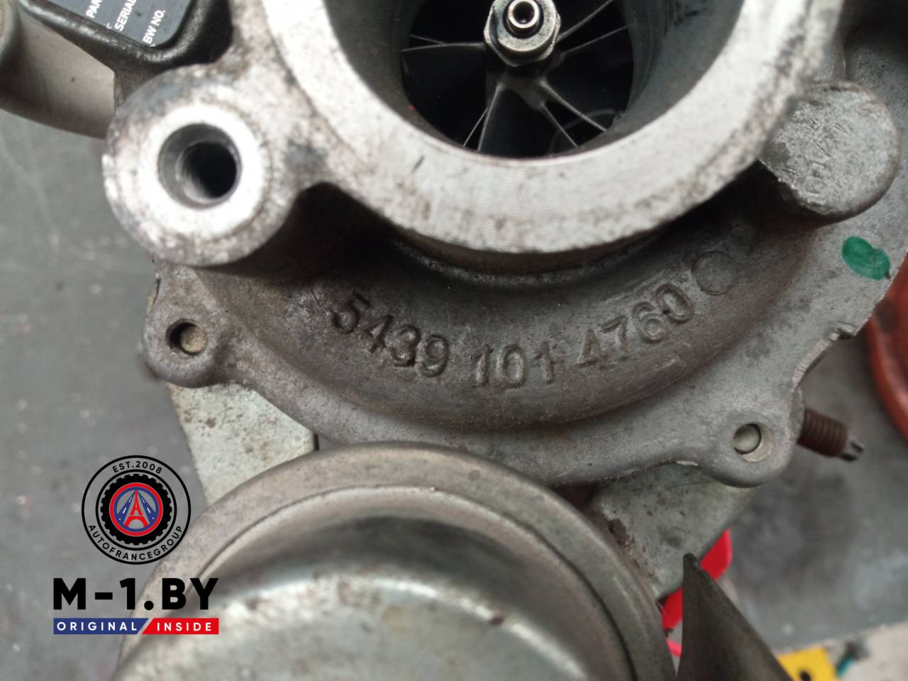 турбина Renault Megane 3 поколение (2008 - 2014), 1.5 л., дизель, 54391014760 - фото №1