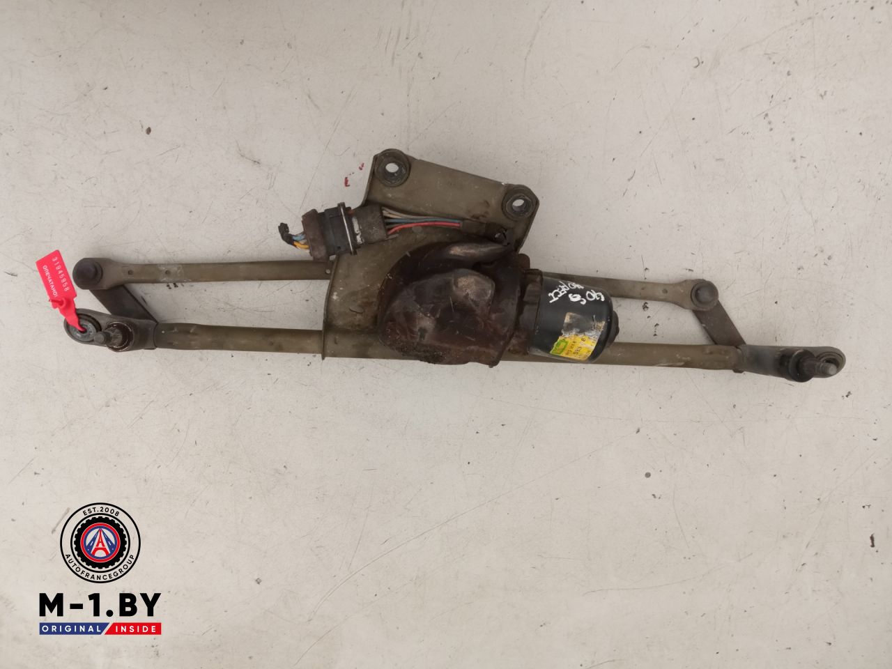 механизм стеклоочистителя (трапеция дворников) Peugeot 406 1 поколение (1995 - 1999) - фото №1