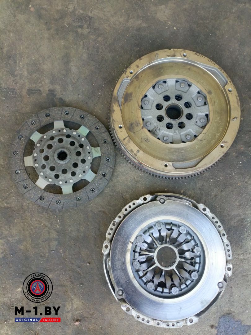 комплект сцепления Renault Espace 4 поколение (2002 - 2006), 2.0 л., дизель, 8201004711 - фото №1