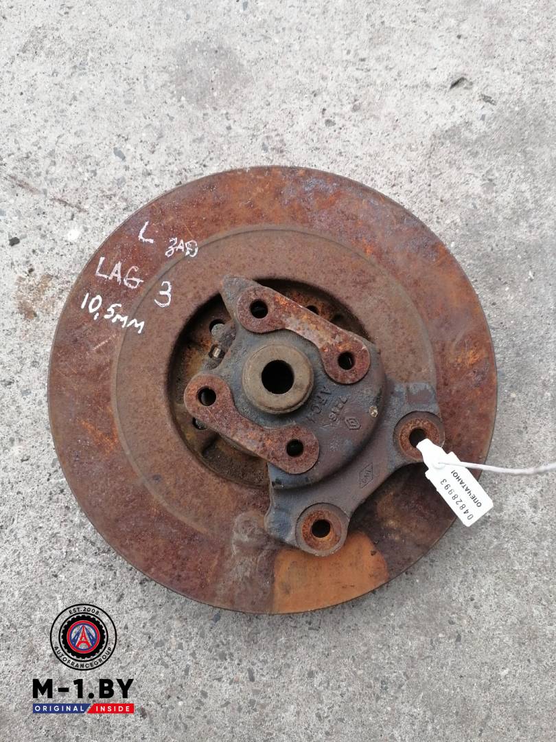 диск тормозной задний Renault Laguna 3 поколение (2007 - 2012) - фото №1