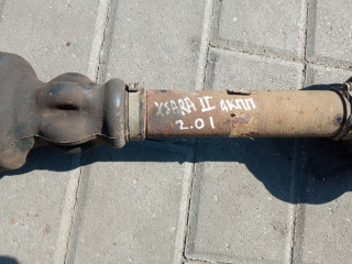 полуось передняя левая (приводной вал, ШРУС) Citroen Xsara 1 поколение [рестайлинг] (2000 - 2006), 2.0 л., бензин, АКПП