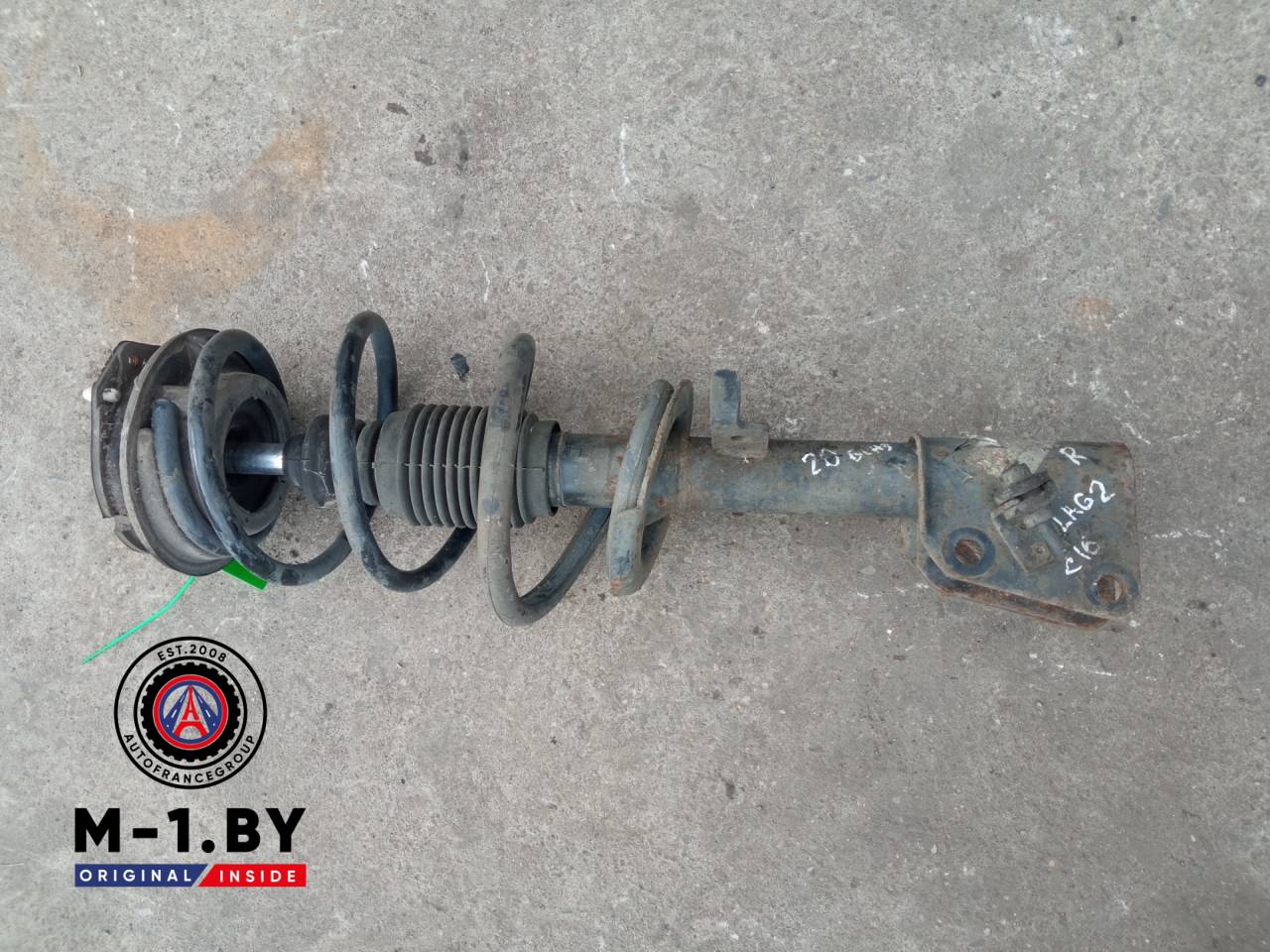 стойка передняя левая Renault Laguna 2 поколение (2001 - 2005) - фото №1