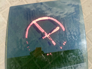 стекло двери задней левой BMW X5 E53 (1999 - 2003)