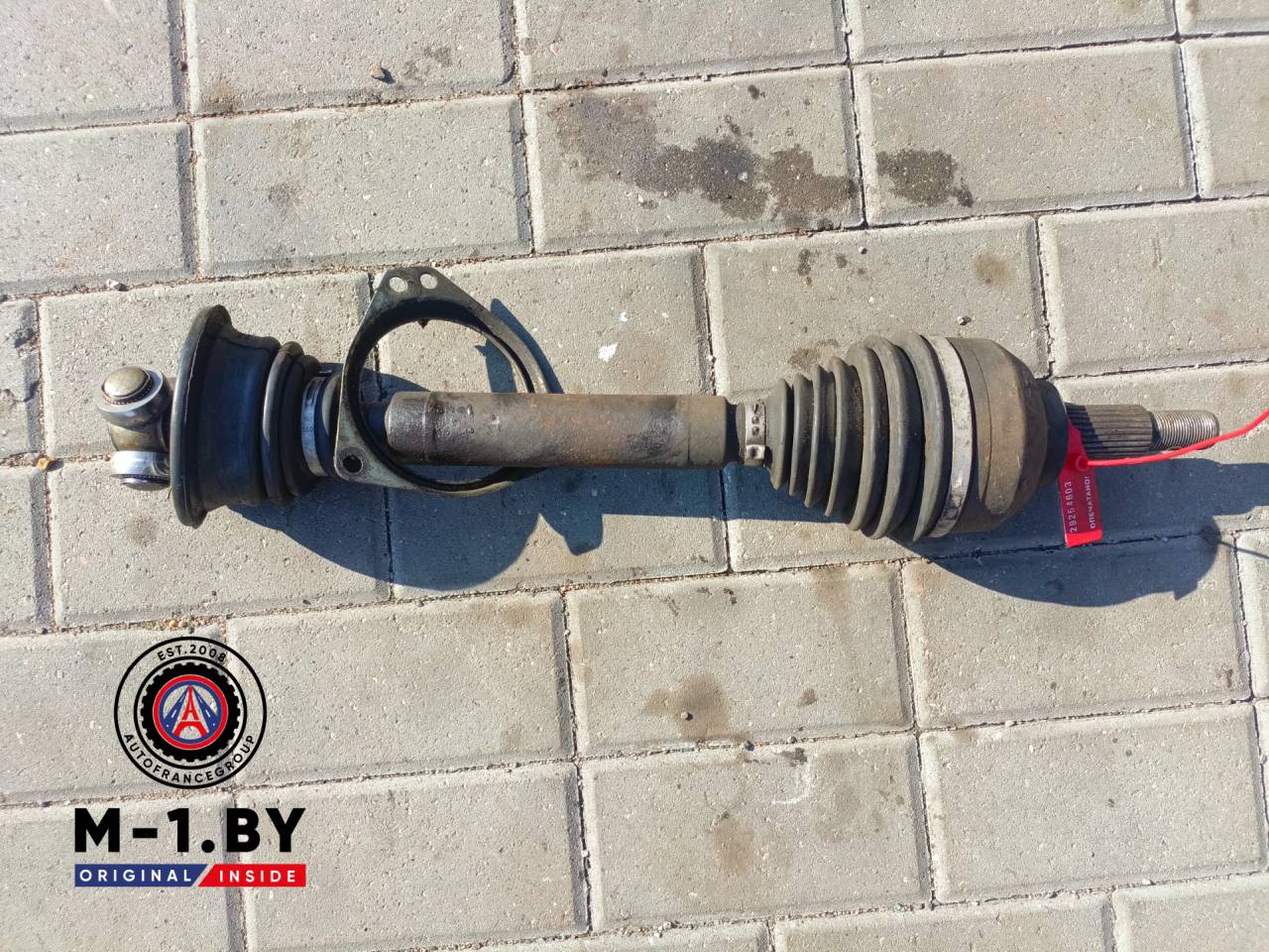 полуось передняя левая (приводной вал, ШРУС) Renault Laguna 2 поколение (2001 - 2005), 1.9 л., дизель - фото №1