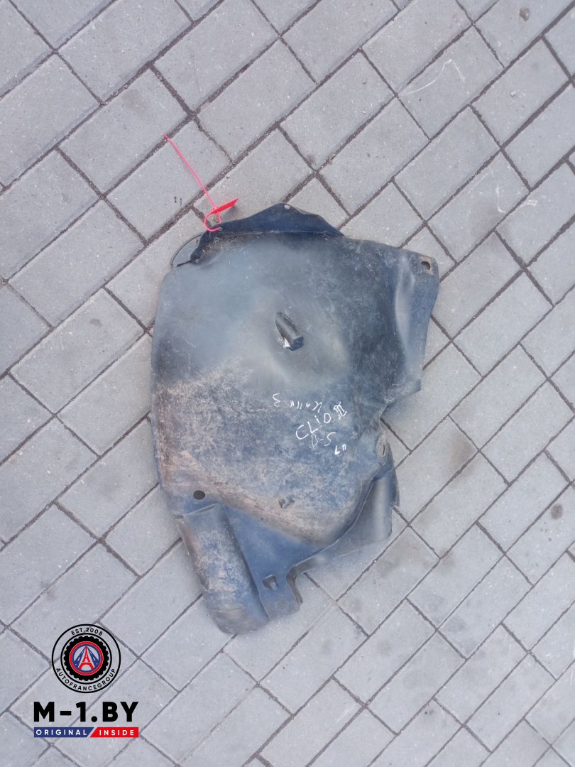 защита арок передняя левая (подкрылок) Renault Clio 3 поколение (2005 - 2009), 8200289935 - фото №1