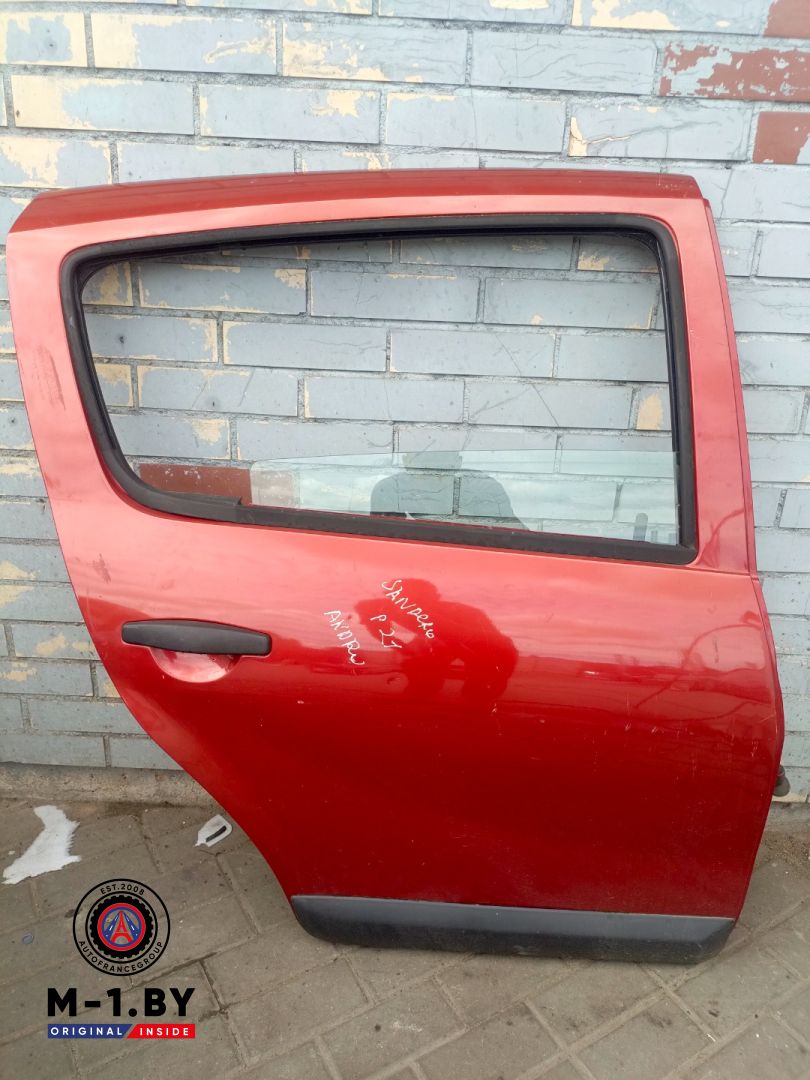 дверь задняя правая Renault Sandero 1 поколение (2009 - 2014) - фото №1