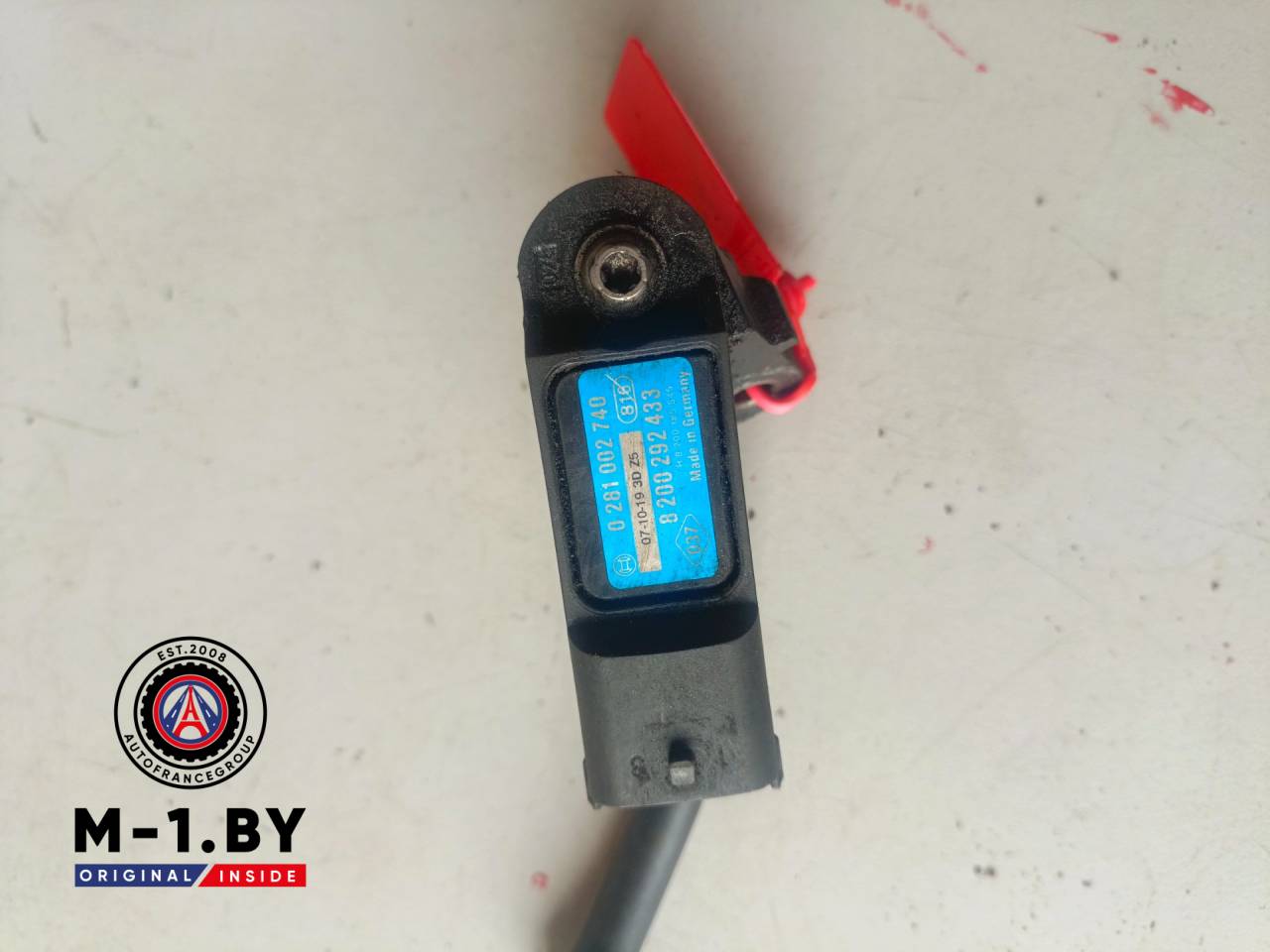 датчик абсолютного давления Renault Laguna 3 поколение (2007 - 2012), 2.0 л., дизель, 8200292433 - фото №1