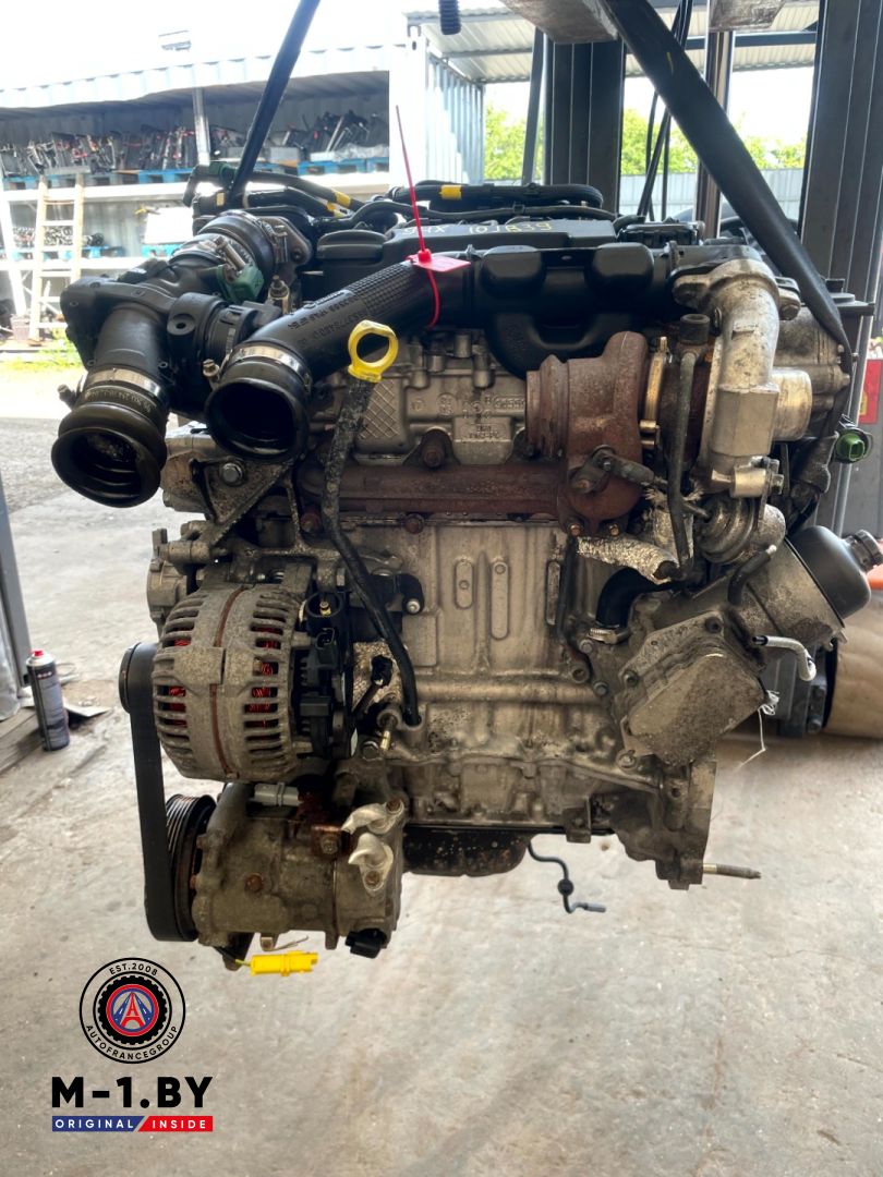 двигатель Citroen C4 Picasso 1 поколение (2006 - 2013), 1.6 л., дизель, 9HX, 10JB39 - фото №1