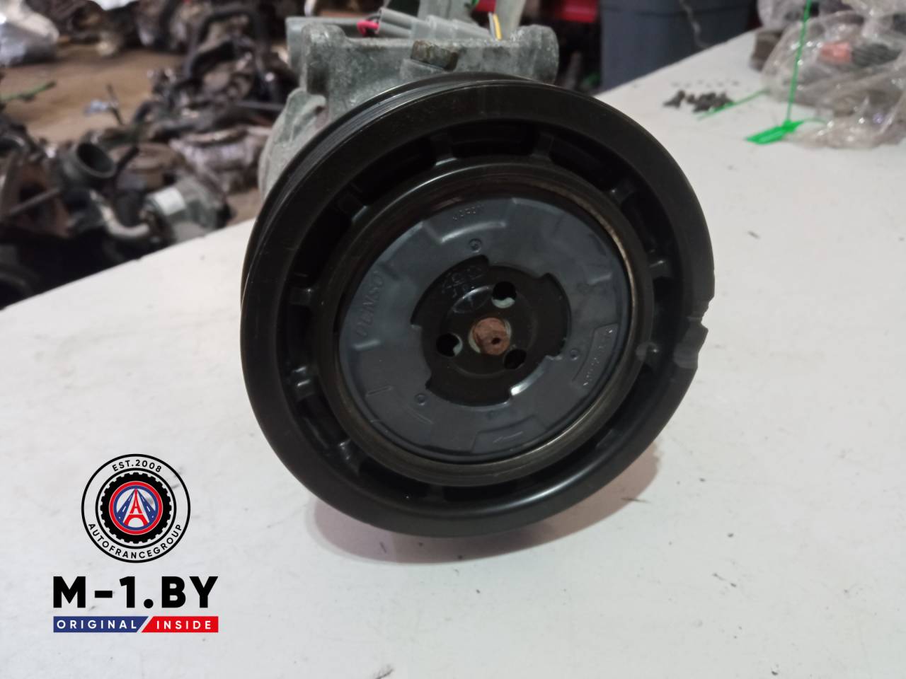 компрессор кондиционера Renault Scenic 3 поколение (2009 - 2012) - фото №1