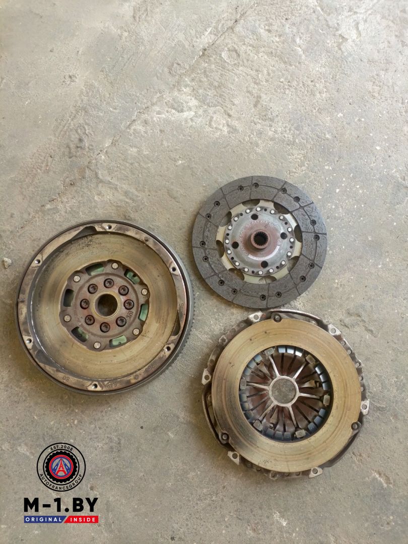 комплект сцепления Peugeot 307 1 поколение (2001 - 2005), 2.0 л., дизель, 9676364880, 9663453080 - фото №1