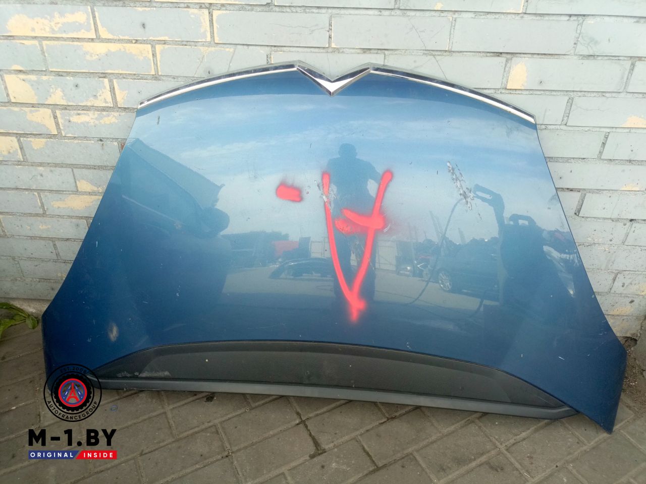 капот Citroen C4 Picasso 1 поколение (2006 - 2013) - фото №1