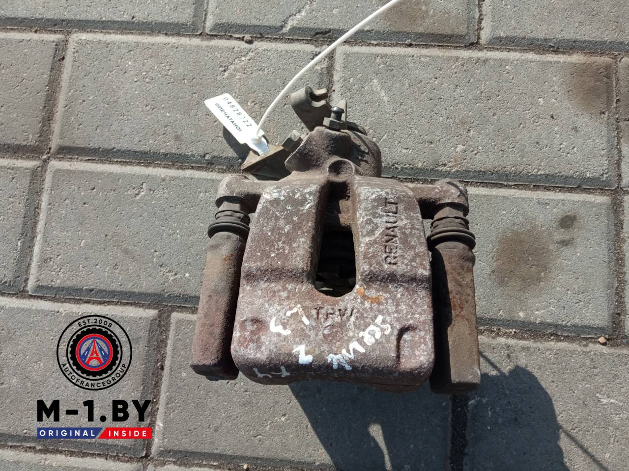 суппорт задний левый Renault Scenic 2 поколение (2003 - 2006) - фото №1