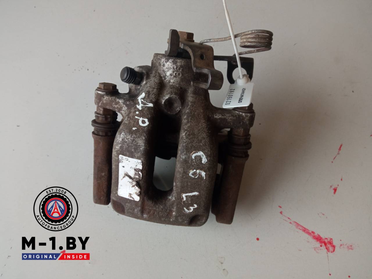 суппорт задний левый Citroen C5 1 поколение (2000 - 2004) - фото №1