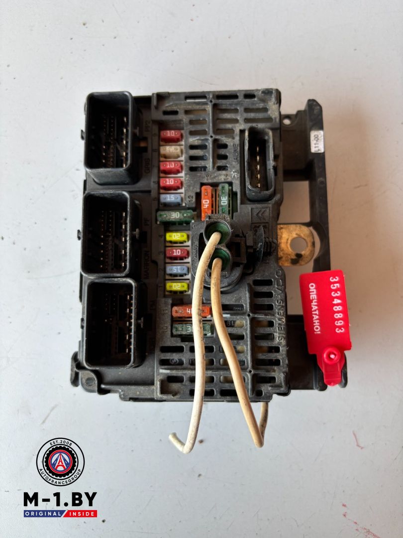 блок предохранителей Citroen C8 1 поколение (2002 - 2008), BSML11, 9661682980 - фото №1