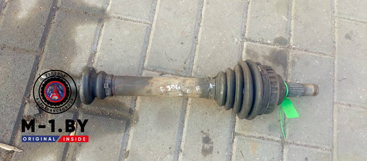 полуось передняя правая (приводной вал, ШРУС) Peugeot 306 1 поколение (1993 - 1997) - фото №1