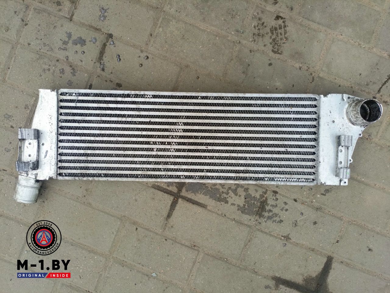 интеркулер Renault Megane 2 поколение (2002 - 2006), 1.9 л., дизель - фото №1