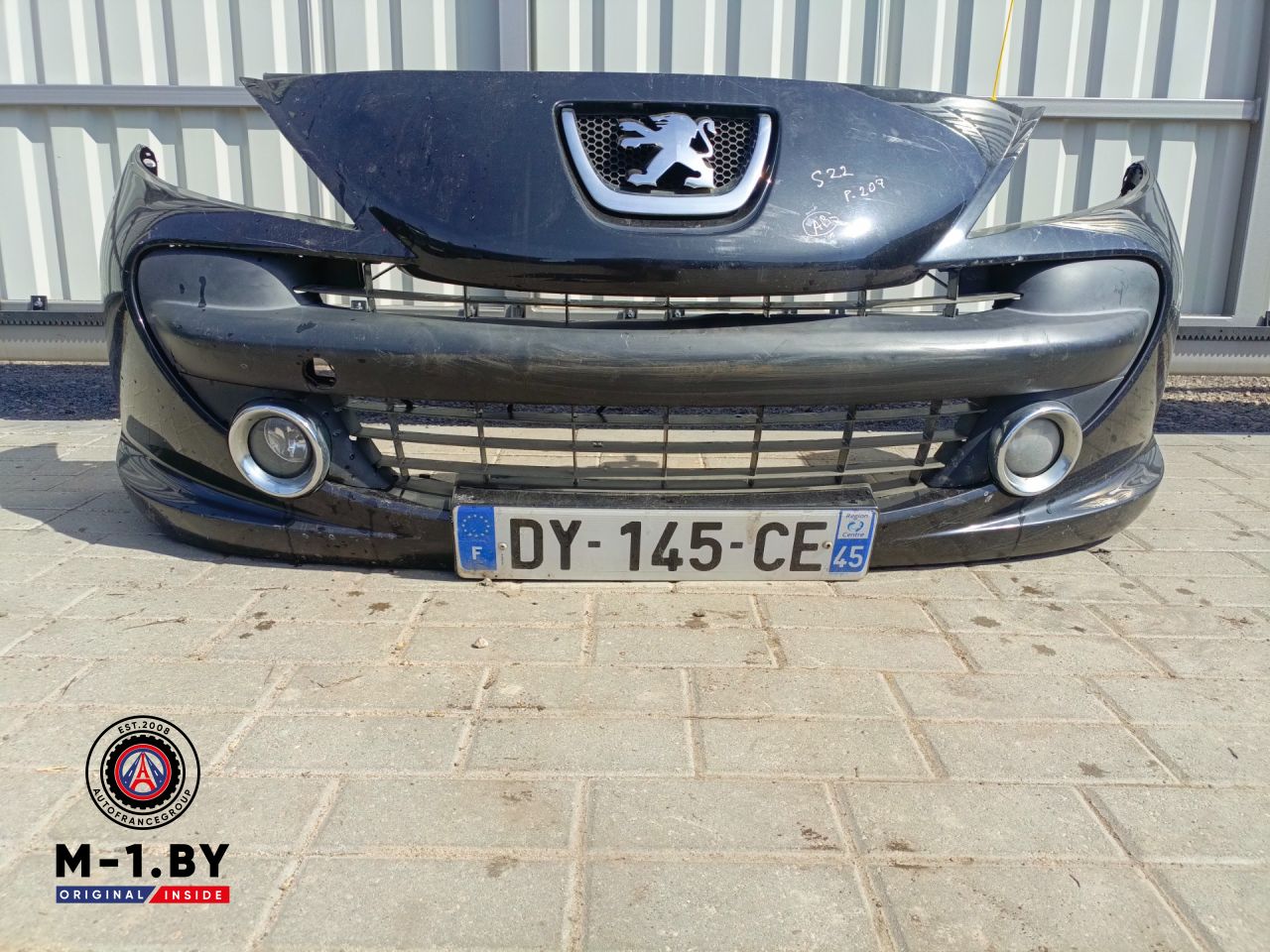 бампер передний Peugeot 207 1 поколение (2006 - 2009) - фото №1