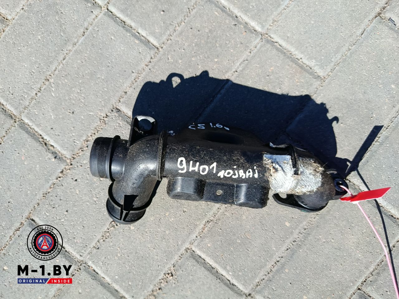 патрубок турбины Citroen C5 2 поколение (2008 - 2017), 9657083390 - фото №1