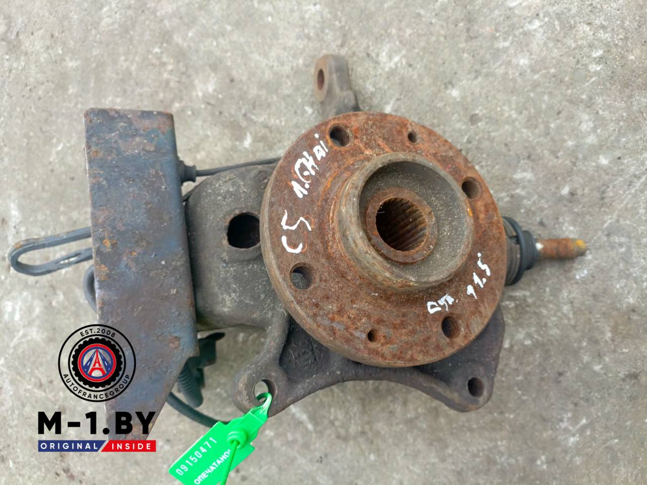 ступица передняя левая Citroen C5 1 поколение (2000 - 2004), 1.6 л., дизель - фото №1