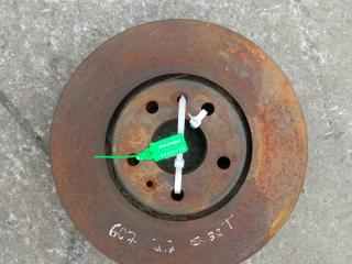 диски тормозные (комплект) Peugeot 607 1 поколение (2000 - 2004), 2.2 л., дизель