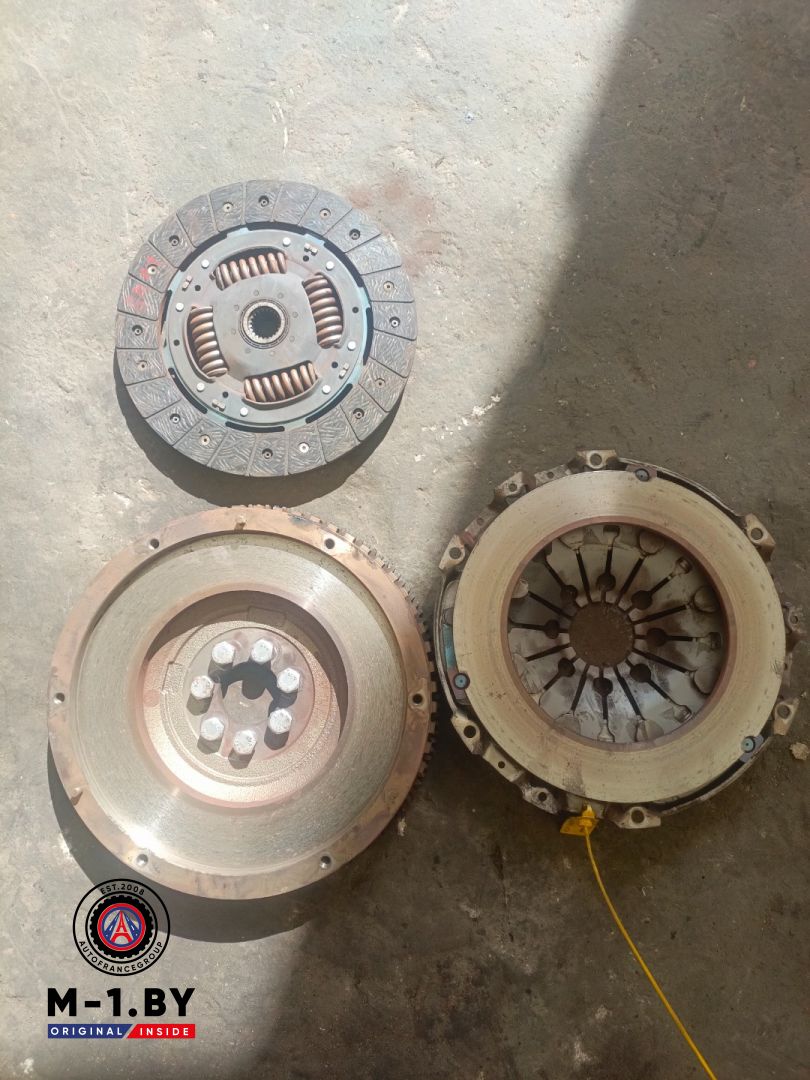 комплект сцепления Renault Scenic 2 поколение (2003 - 2006), 1.9 л., F9Q 812, дизель, F9Q812 - фото №1